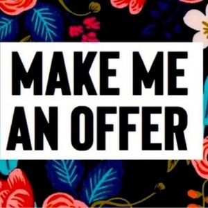 Reasonable offers accepted